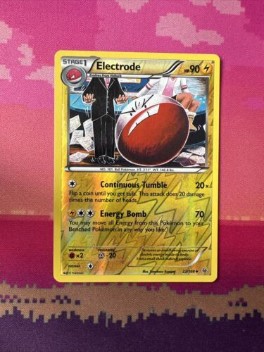 Pokemon Card Electrode Roaring Skies Reverse Holo 22/108 Near Mint