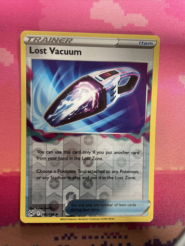 Pokemon Card Lost Vacuum Lost Origin Reverse Holo 162/196 NM