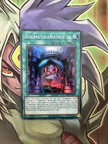 PHHY-EN055 Dogmatikamatrix Super Rare 1st Edition NM Yugioh Card