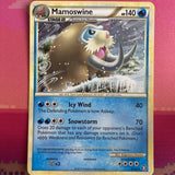 Pokemon Card Mamoswine Triumphant Holo Rare 5/102 Near Mint