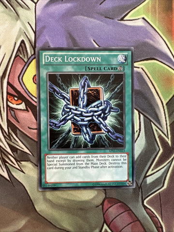 AP03-EN023 Deck Lockdown Common Unlimited Edition NM Yugioh Card