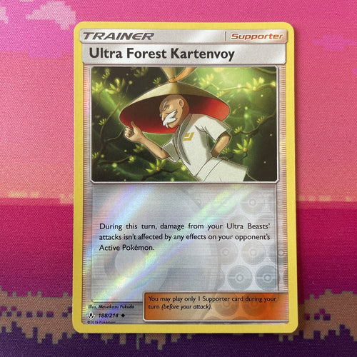 Pokemon Card Ultra Forest Kartenvoy Unbroken Bonds Reverse Holo 188/218 NM