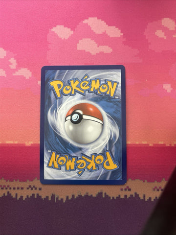 Pokemon Card Mimikyu Paldean Fates Holo Rare 037/091 Near Mint (back)