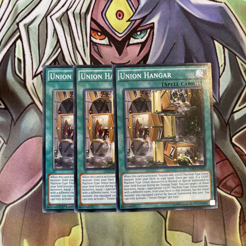 SDKS-EN020 x3 Union Hangar Common Excellent Condition Yugioh