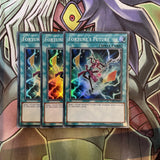 OP11-EN011 Fortune's Future Super Rare x3 Excellent Condition Yugioh