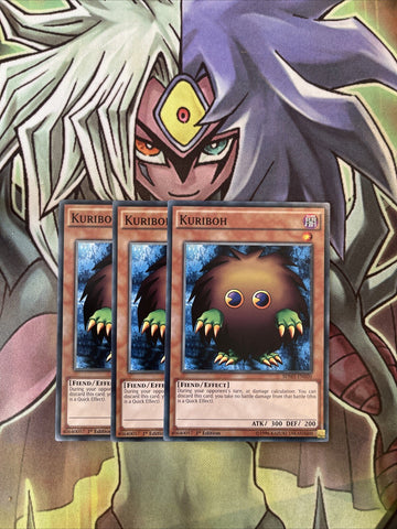 SDMY-EN020 x3 Kuriboh Common Excellent Condition Yugioh