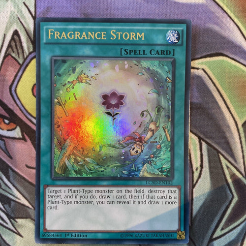 LC5D-EN102 Fragrance Storm Ultra Rare 1st Edition NM Yugioh Card
