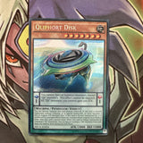 NECH-EN024 Qliphort Disk Secret Rare Unlimited Edition NM Yugioh Card