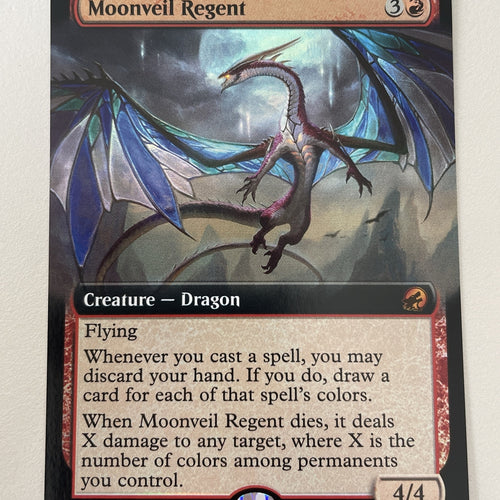 Moonveil Regent FOIL - Innistrad: Midnight Hunt Extended Excellent Magic MTG