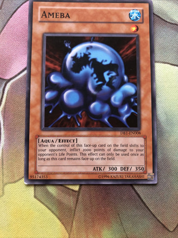 DB1-EN008 Ameba yugioh Card EXC (back)