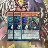 SDMP-EN004 x3 Oafdragon Magician Super Rare Excellent Condition Yugioh