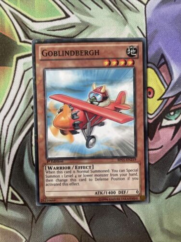 BP01-EN219 Goblindbergh Starfoil Rare 1st Ed Yugioh Card NM