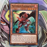 MYFI-EN004 Mathmech Subtraction Super Rare 1st Edition NM Yugioh Card