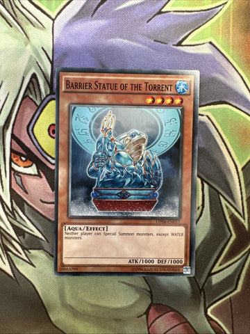 OP04-EN017 Barrier Statue Of The Torrent Common Unlimited Edition NM Yugioh Card