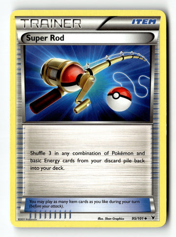 Pokemon Card Super Rod LP Noble Victories 95/101
