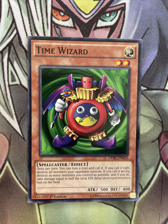 DPBC-EN024 Time Wizard Common 1st Edition NM Yugioh Card