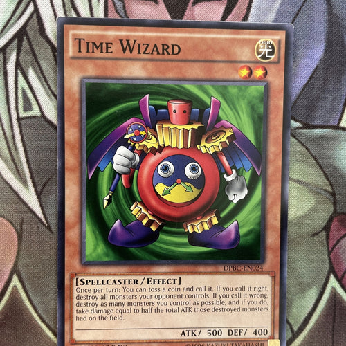 DPBC-EN024 Time Wizard Common 1st Edition NM Yugioh Card