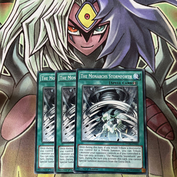 DUEA-EN066 x3 The Monarchs Stormforth Common Excellent Condition Yugioh