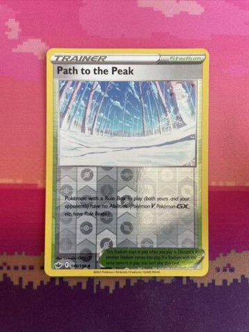 Pokemon Card Path To The Peak Chilling Reign Reverse Holo 148/198 NM