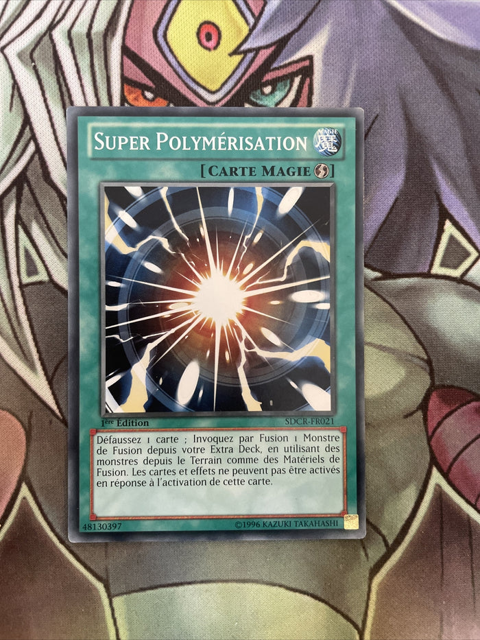 SDCR-FR021 Super Polymerization Common 1st Edition NM Yugioh FRENCH