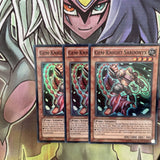 HA07-EN001 x3 Gem-Knight Sardonyx Super Rare Excellent Condition Yugioh
