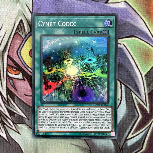 LOD2-EN003 Cynet Codec Super Rare Unl Edition NM Yugioh Card