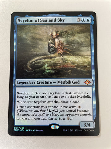 Svyelun Of Sea And Sky FOIL Modern Masters 2 - Excellent Magic MTG
