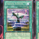 CRMS-EN061 x3 Arcane Barrier Silver Rare Yugioh Card 1st Edition