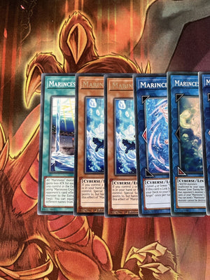 Deck Core Marincess Yugioh 8 Cards (back)
