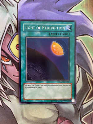 LODT-EN057 Light Of Redemption Super Rare Unlimited Edition NM Yugioh Card