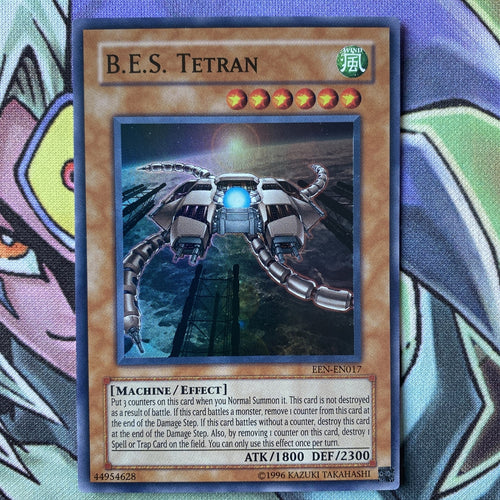 EEN-EN017 B.E.S Tetran Super Rare UNL Edition NM Yugioh Card