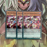 LEDD-ENC04 x3 Odd-Eyes Persona Dragon Common Excellent Condition Yugioh