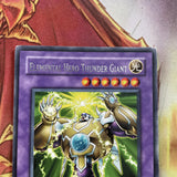 DP1-EN011 Elemental Hero Thunder Rare Light Play Condition UNL Edition Yugioh