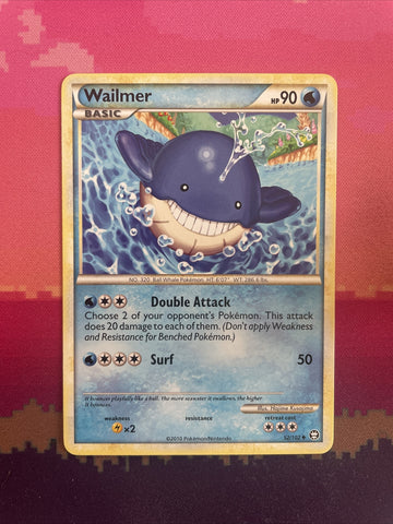 Pokemon Card Wailmer Triumphant Uncommon 52/102 Near Mint