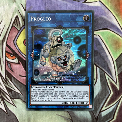 LOD2-EN001 Progleo Super Rare 1st Edition NM Yugioh Card