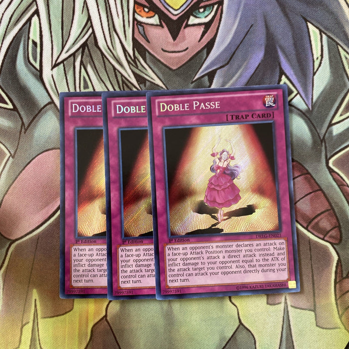 DRLG-EN021 x3 Doble Passe Secret Rare Excellent Condition Yugioh
