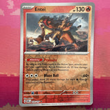 Pokemon Card Entei Obsidian Flames Reverse Holo 030/197 Near Mint