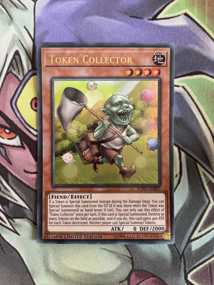 SOFU-ENSP1 Token Collector Ultra Rare 1st Edition NM Yugioh Card