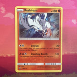 Pokemon Card Reshiram Shining Legends Holo Rare 14/73 NM