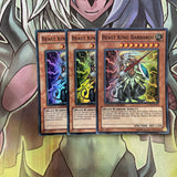 CT08-EN005 x3 Beast King Barbaros Super Rare Excellent Condition Yugioh