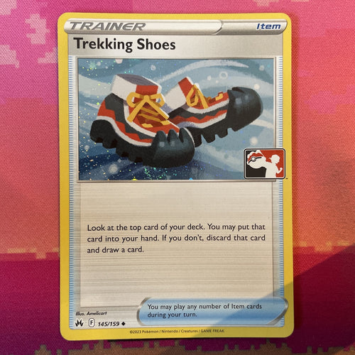 Pokemon Card Trekking Shoes Prize Pack Cosmo Holo 145/159 Near Mint