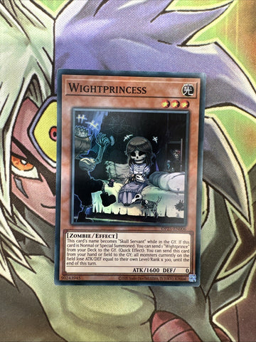 OP25-EN006 Wightprincess Super Rare Unlimited Edition NM Yugioh Card