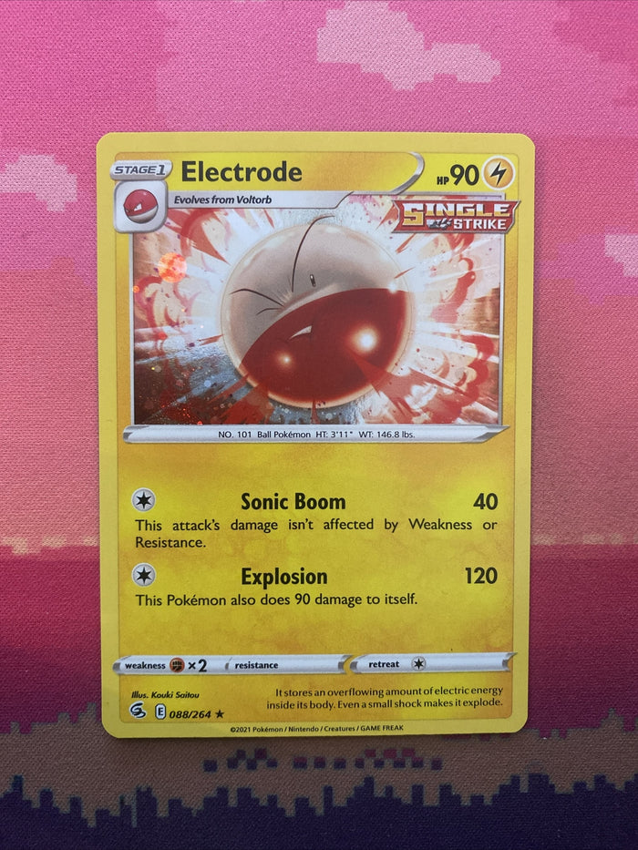 Pokemon Card Electrode Fusion Strike Cosmo Holo Rare 088/264 NM