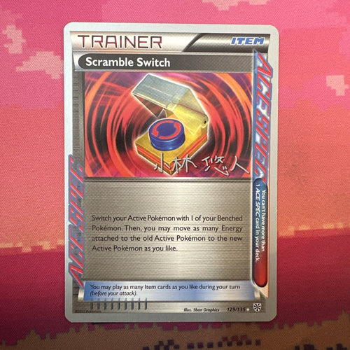 Pokemon Card Scramble Switch World Championships 2014 129/135 Near Mint
