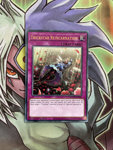 MAGO-EN161 Trickstar Reincarnation Rare 1st Edition NM Yugioh Card