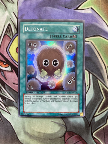 HA01-EN028 Detonate Super Rare Limited Edition NM Yugioh Card