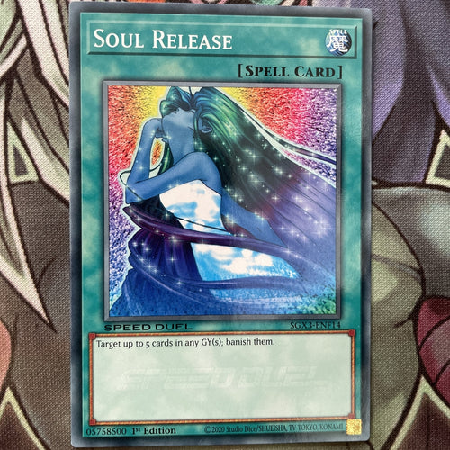 SGX3-ENF14 Soul Release Common 1st Edition NM Yugioh Card