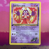 Pokemon Card Sabrina's Jynx Gym Challenge 1st Edition Uncommon 57/132 NM