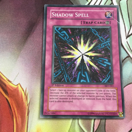 SKE-041 Shadow Spell 1st Edition played Yugioh