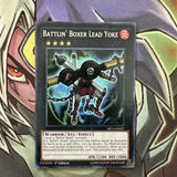 MP14-EN027 Battlin' Boxer Lead Yoke Rare 1st Edition NM Yugioh Card
